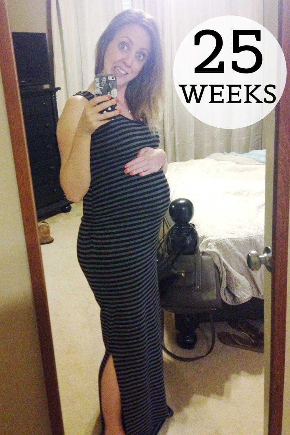 Preggo Meg O. - 25 Weeks! | Meg O. on the Go
 25 Weeks Pregnant Baby Size