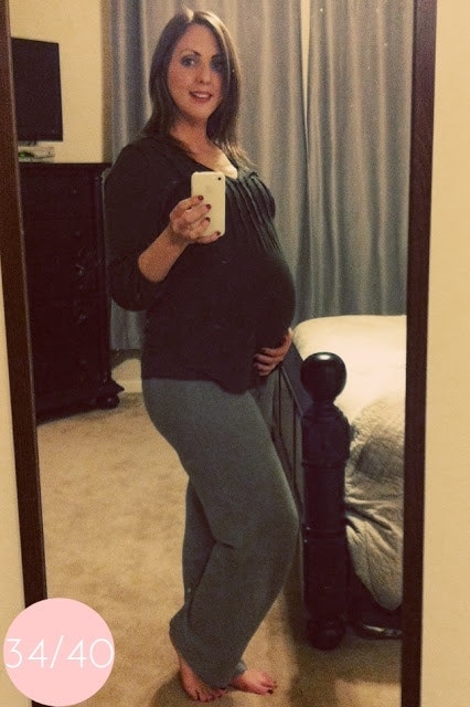 Preggo Meg. O. – 34 Weeks!
