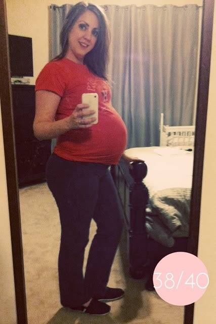 Preggo Meg O. – 38 Weeks