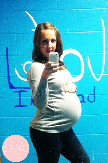 Preggo Meg O. – 39 Weeks!