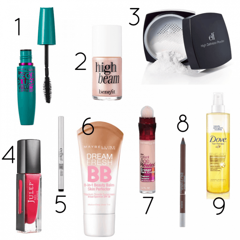July & August 2012 Beauty Favorites