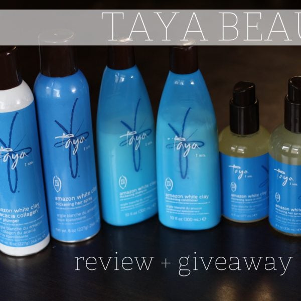 Taya Beauty Review + Giveaway