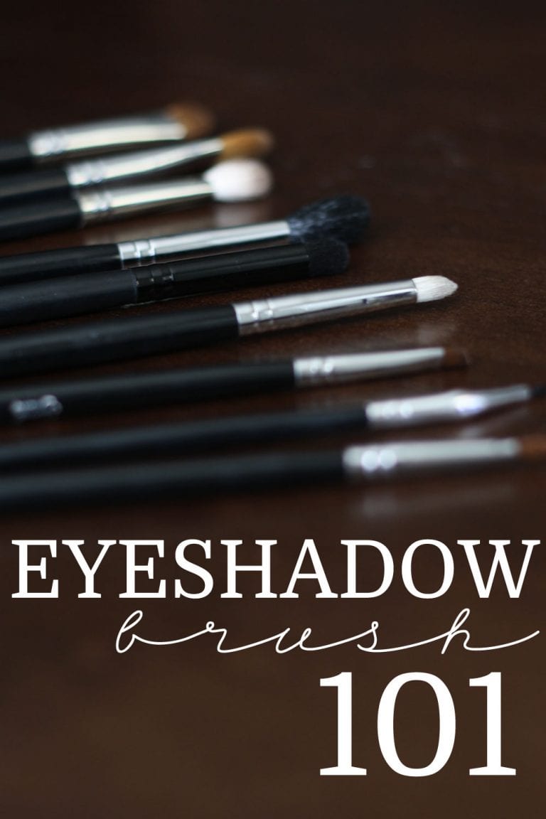 Eyeshadow Brush 101 - Everything you need to know about eyeshadow brushes in two minutes!