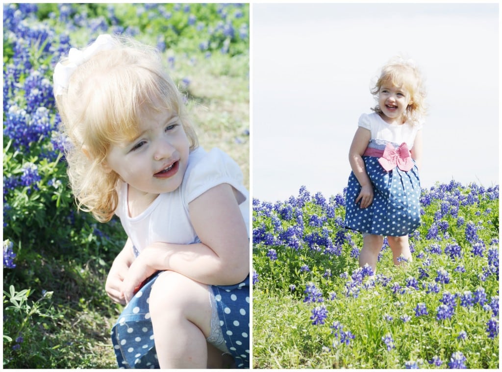 Toddler Bluebonnet Pictures