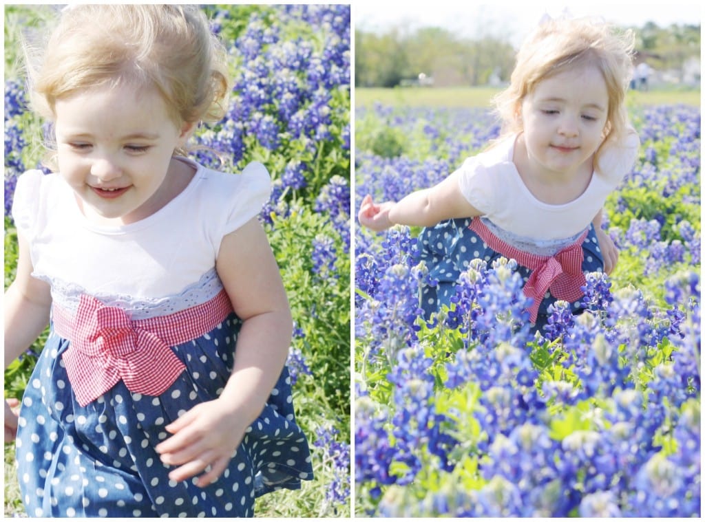 Toddler Bluebonnet Pictures