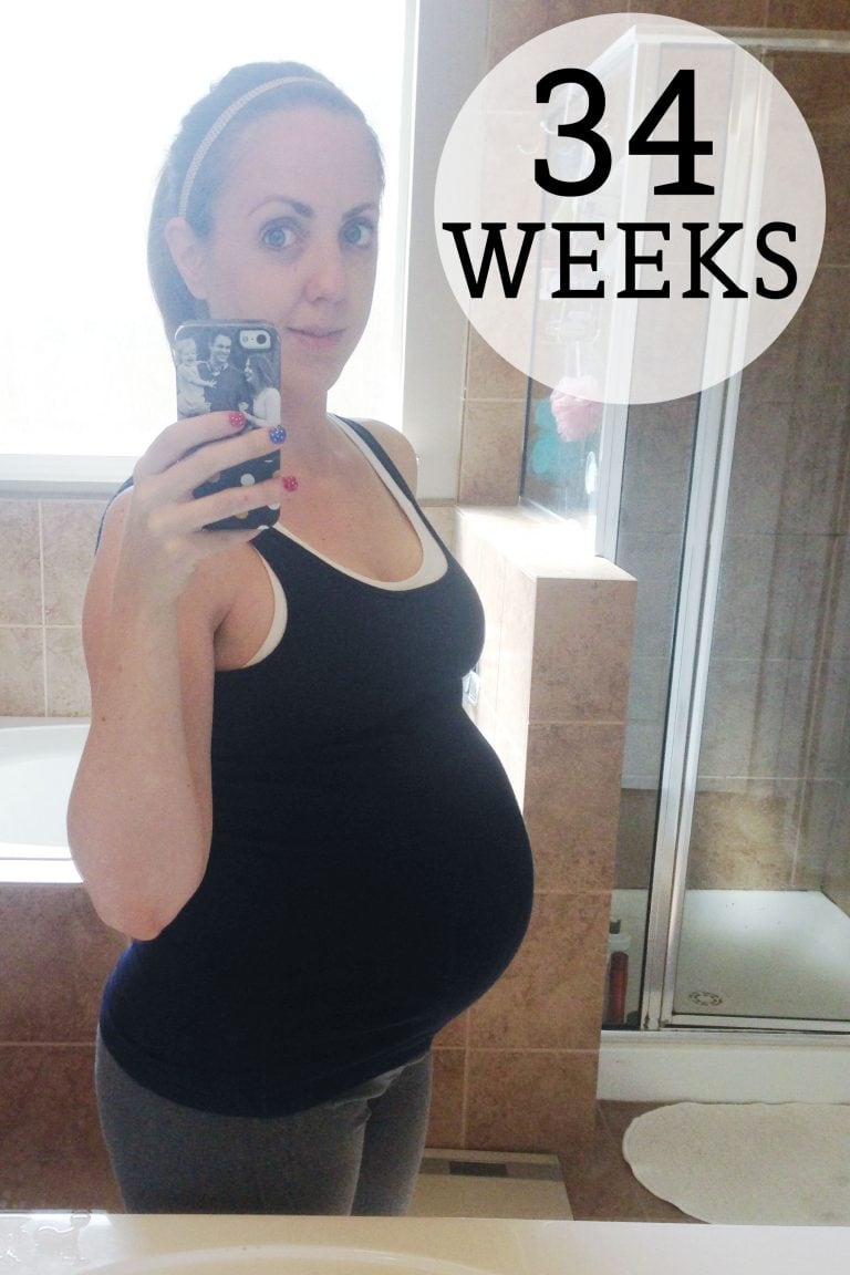 34 weeks pregnant