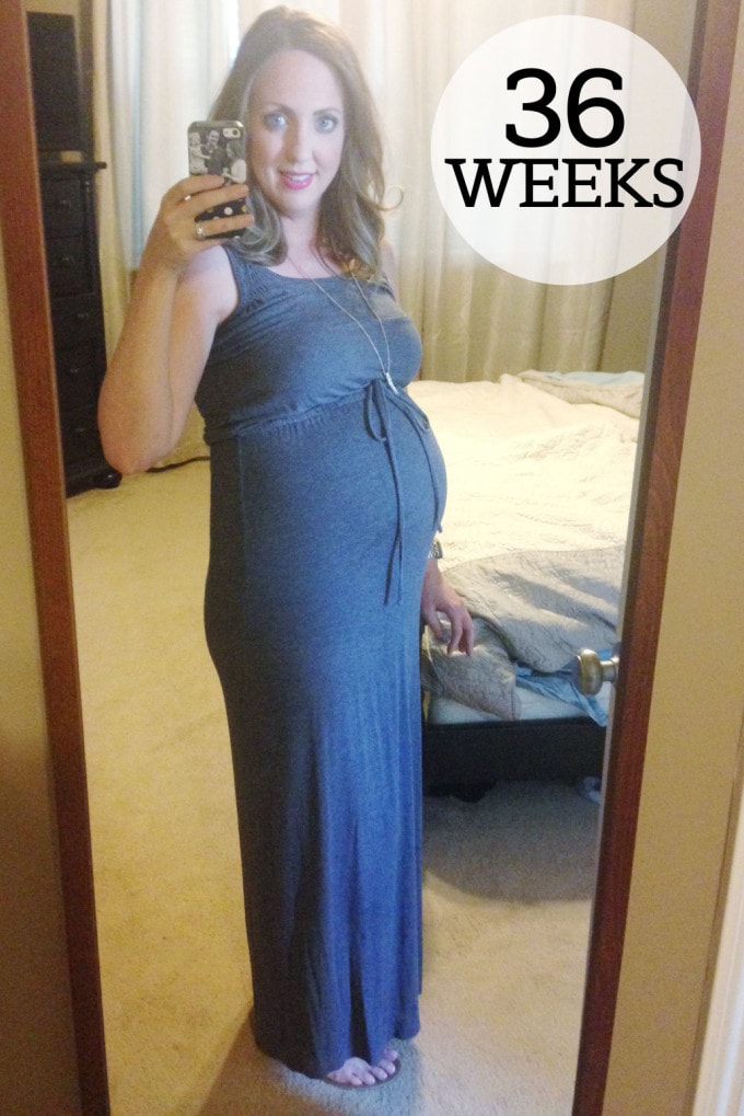 36 weeks pregnant