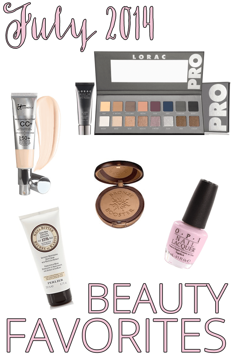 July 2014 Beauty Favorites