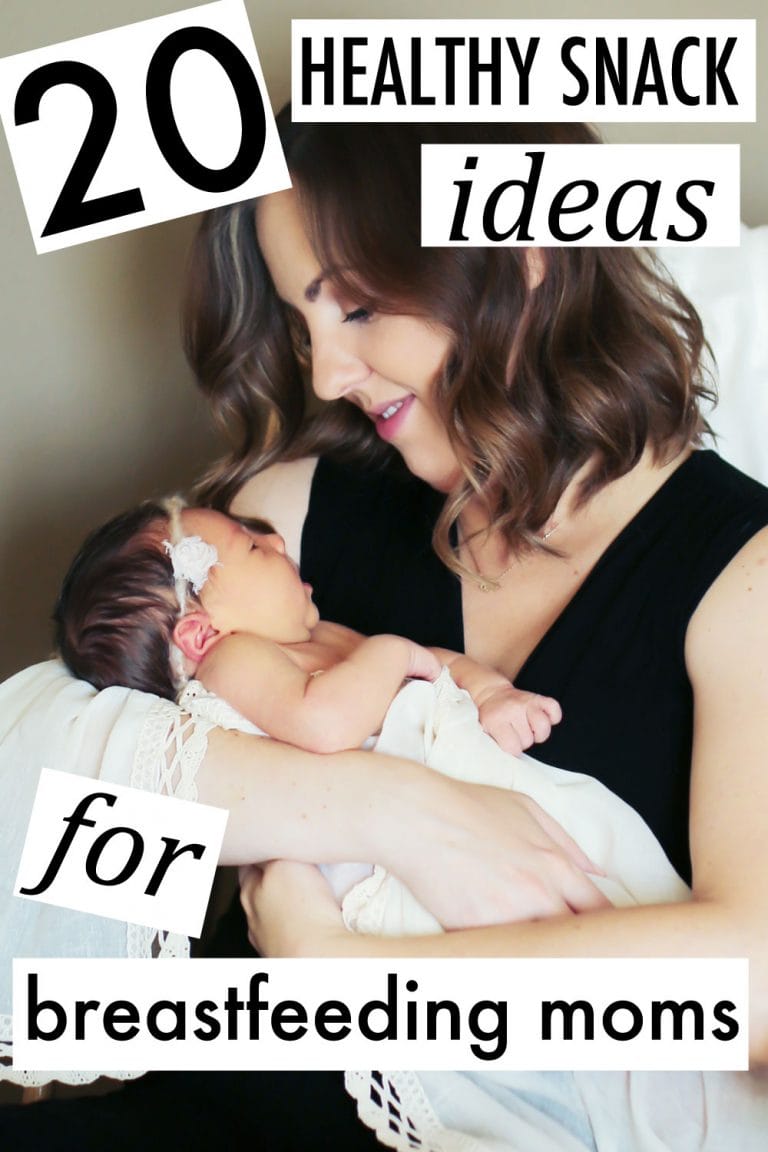20 Healthy Snack Ideas for Breastfeeding Moms