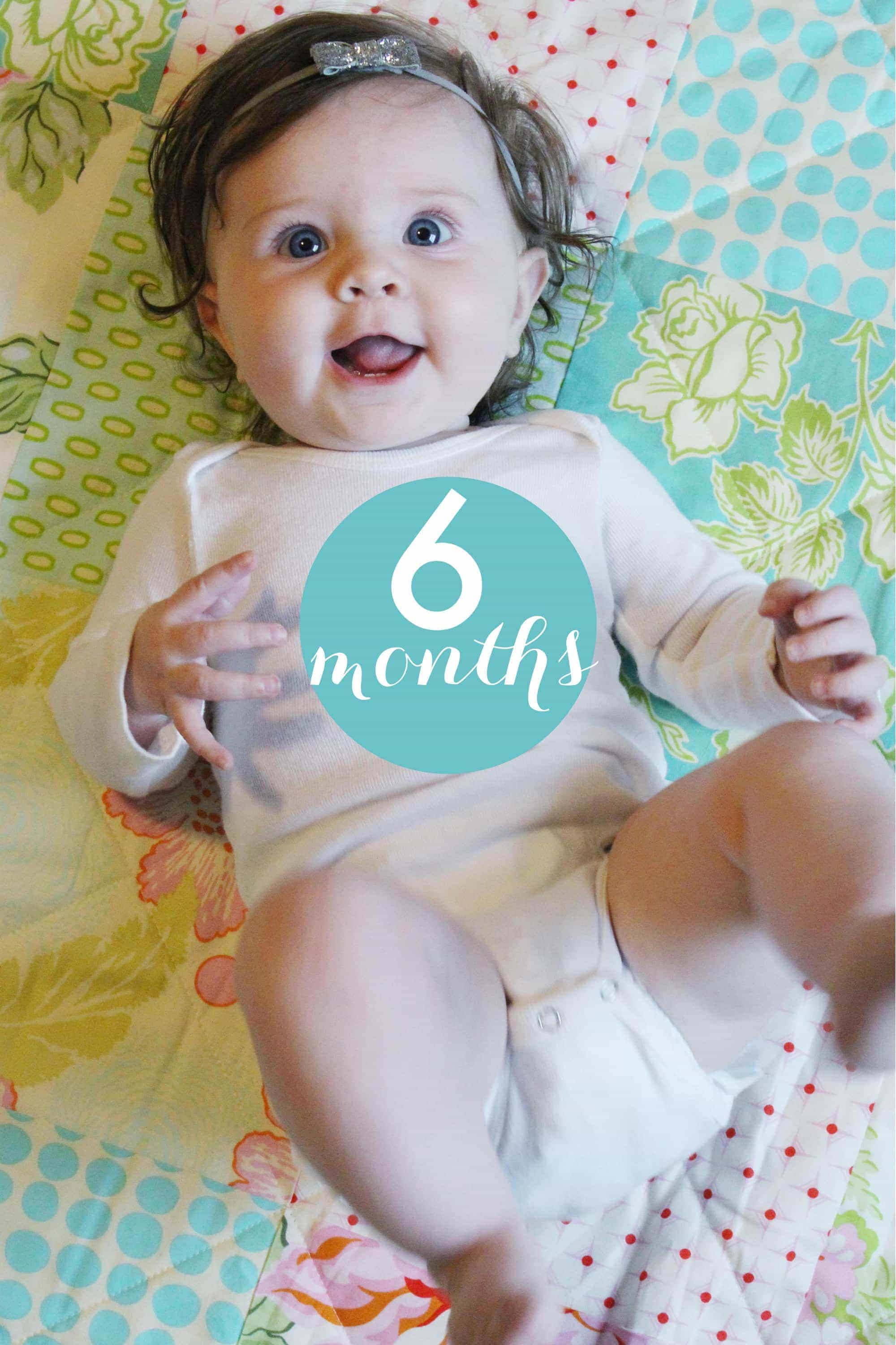 Caroline 6 months old