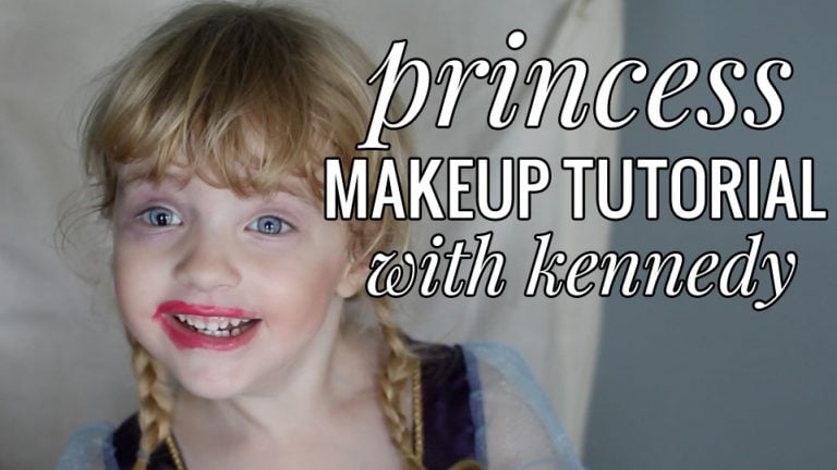 Hilarious toddler makeup tutorial!