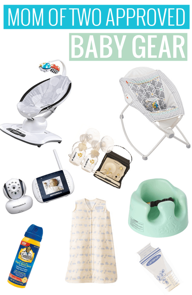 Mom of Two Approved Baby Gear - great list of must haves