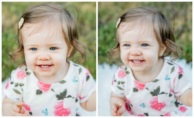 Caroline's First Birthday Photo Shoot