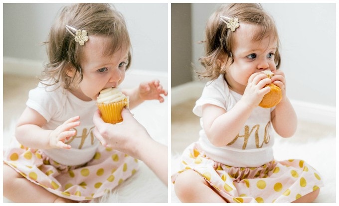 Caroline's First Birthday Photo Shoot