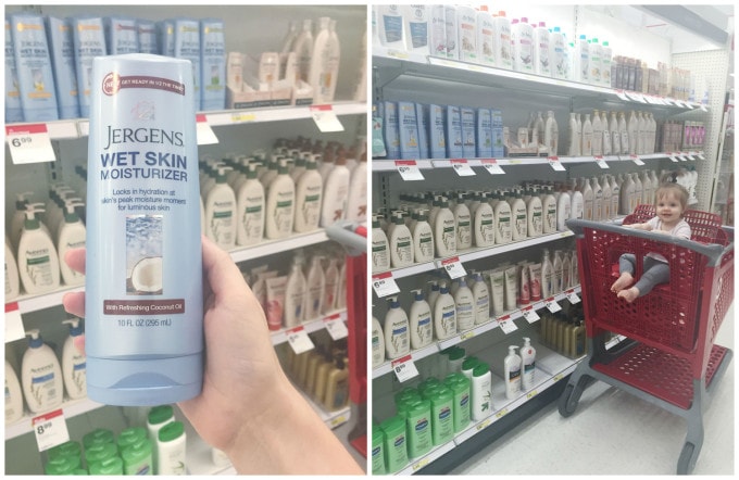 Jergens Wet Skin Moisturizer at Target