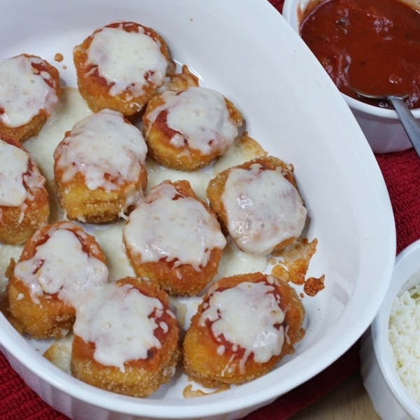 Bite Sized Chicken Parm