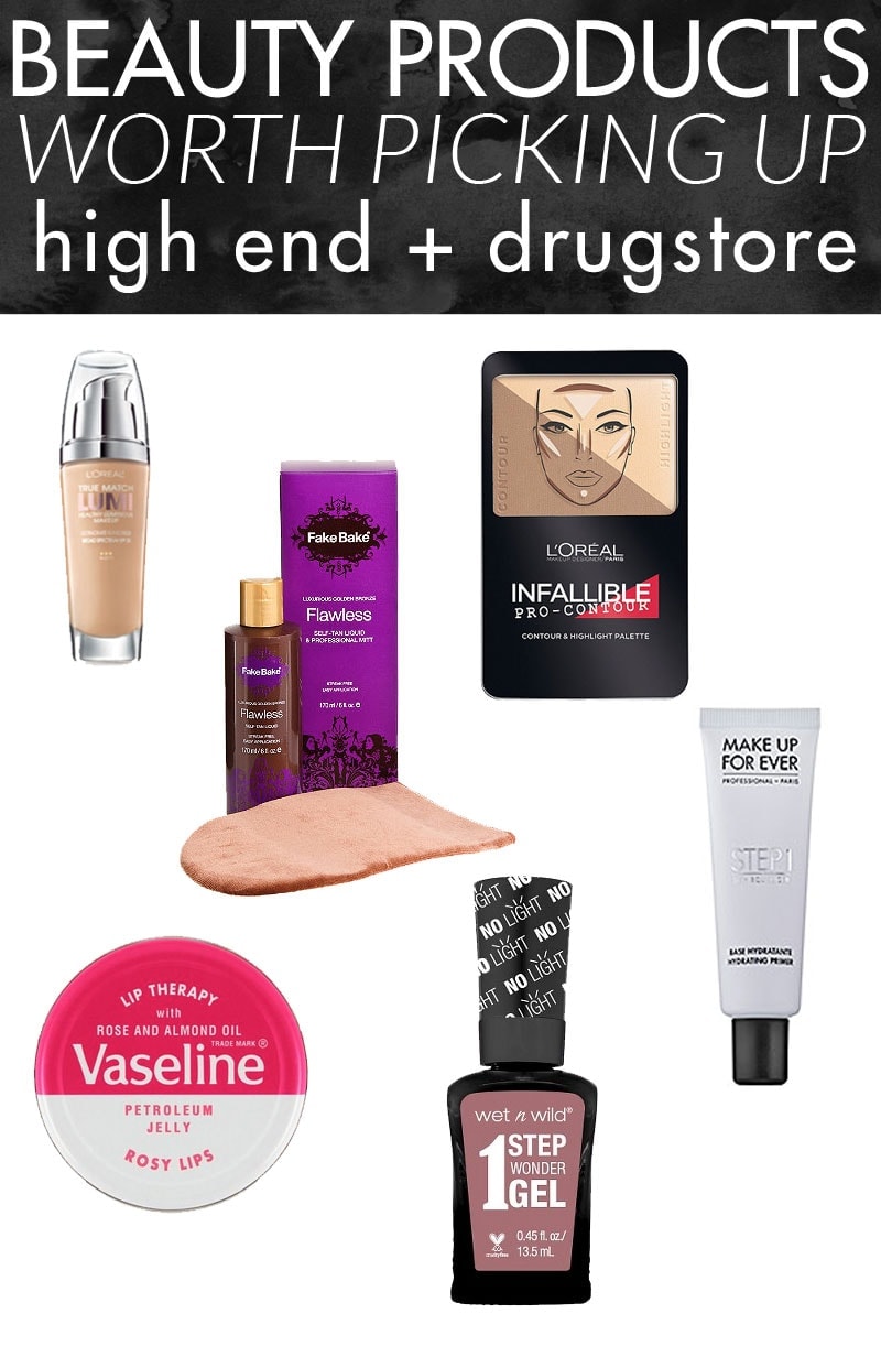 I'll have to pick these beauty products up! Love that they're a mix of drugstore and high end favorites!