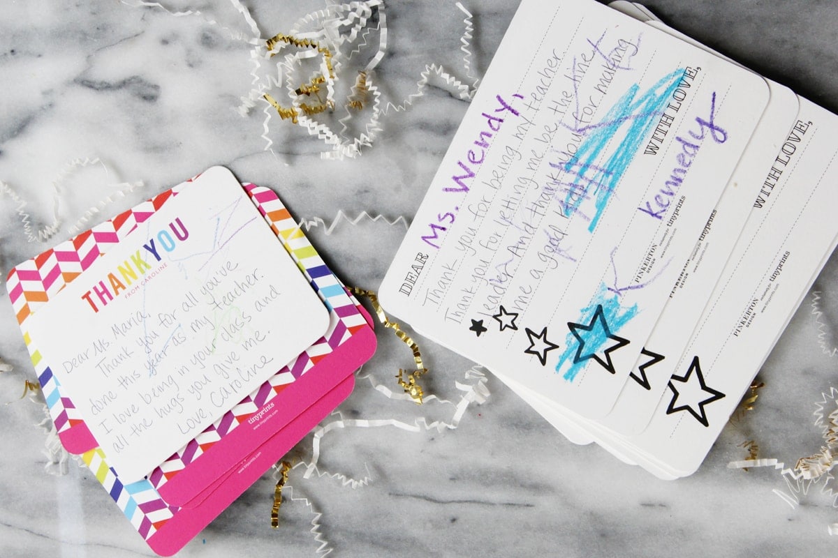 Tiny Prints Teacher Thank You Cards