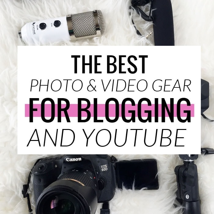 My Favorite Photo & Video Gear for Blogging and YouTube