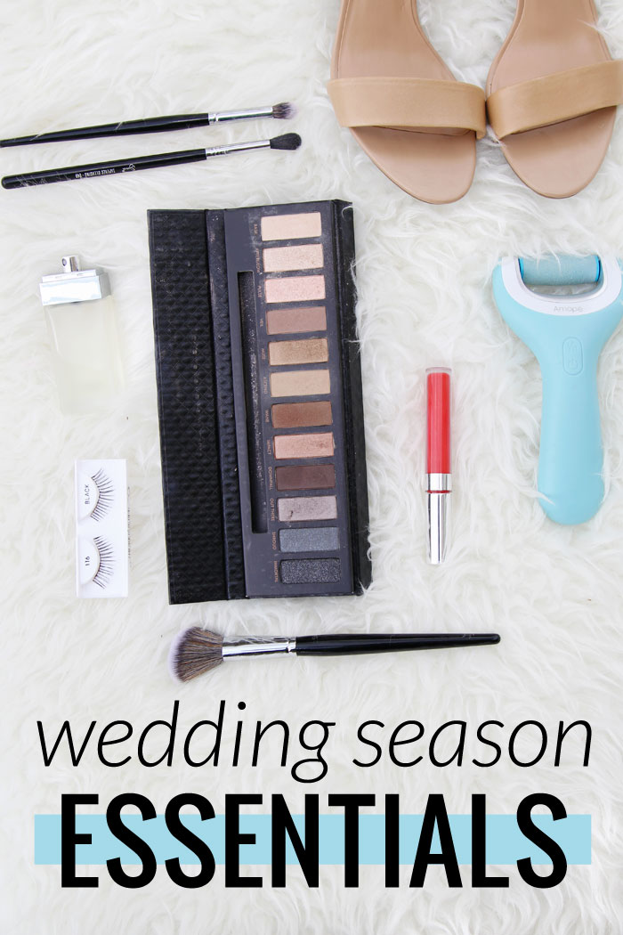 List of beauty and fashion essentials for wedding season. Look and feel great as a wedding guest! #DoYouAmope #AmopeCrowd #ad