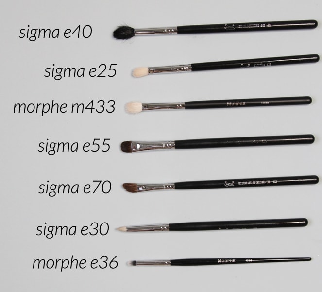the best eye makeup brushes for travel - everything you'll need!