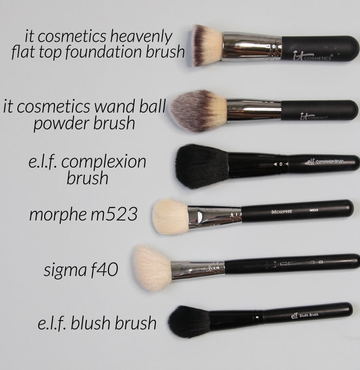 face makeup brushes for travel - everything you'll need!
