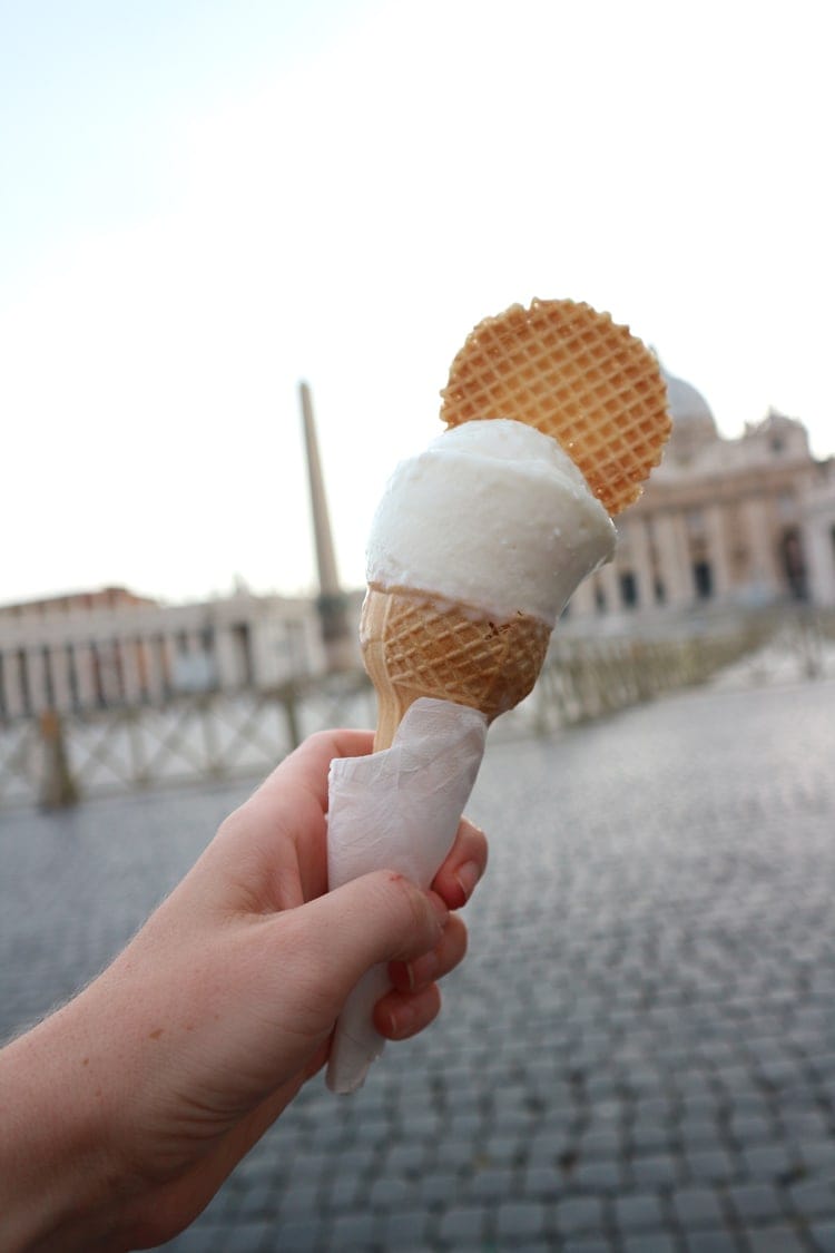 Gelato in Rome