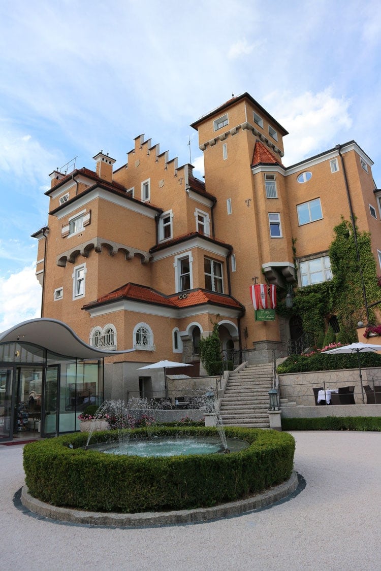 The Hotel Schloss Monchstein in Sazlburg, Austria is one of the most memorable hotel experiences of my life!