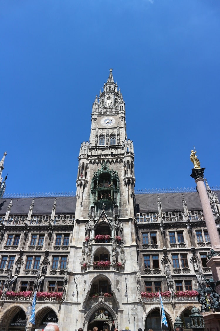 Marienplatz in Munich, Germany