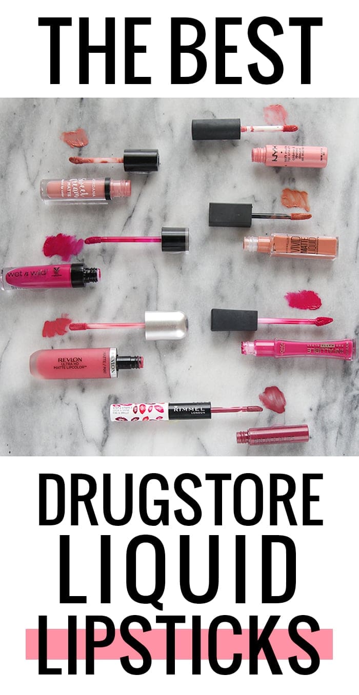 Houston blogger Meg O. on the Go shares the BEST drugstore liquid lipsticks! They can also be found at most drugstores and are all under $10! - whether you visit Walgreens, CVS, Target, or Ulta!