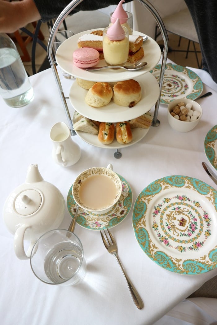 tea at the Orangery - Kensington Palace