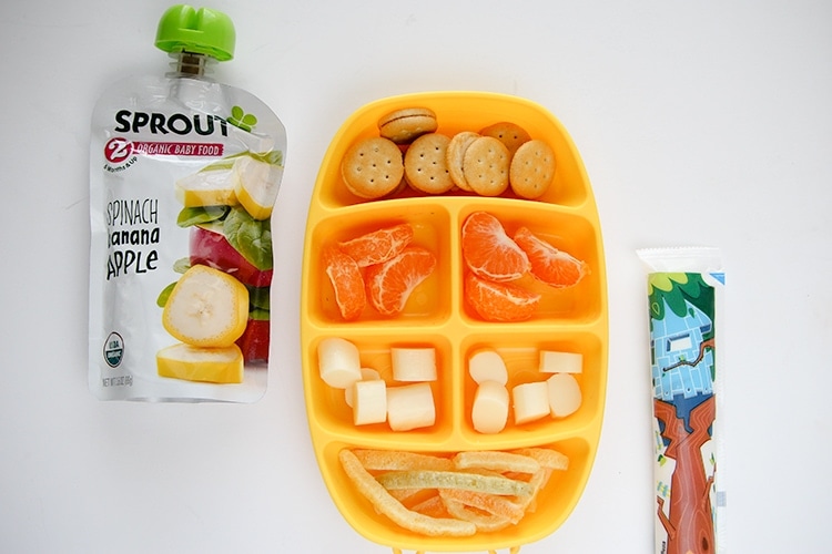 What I pack for my 2 year old's lunch box