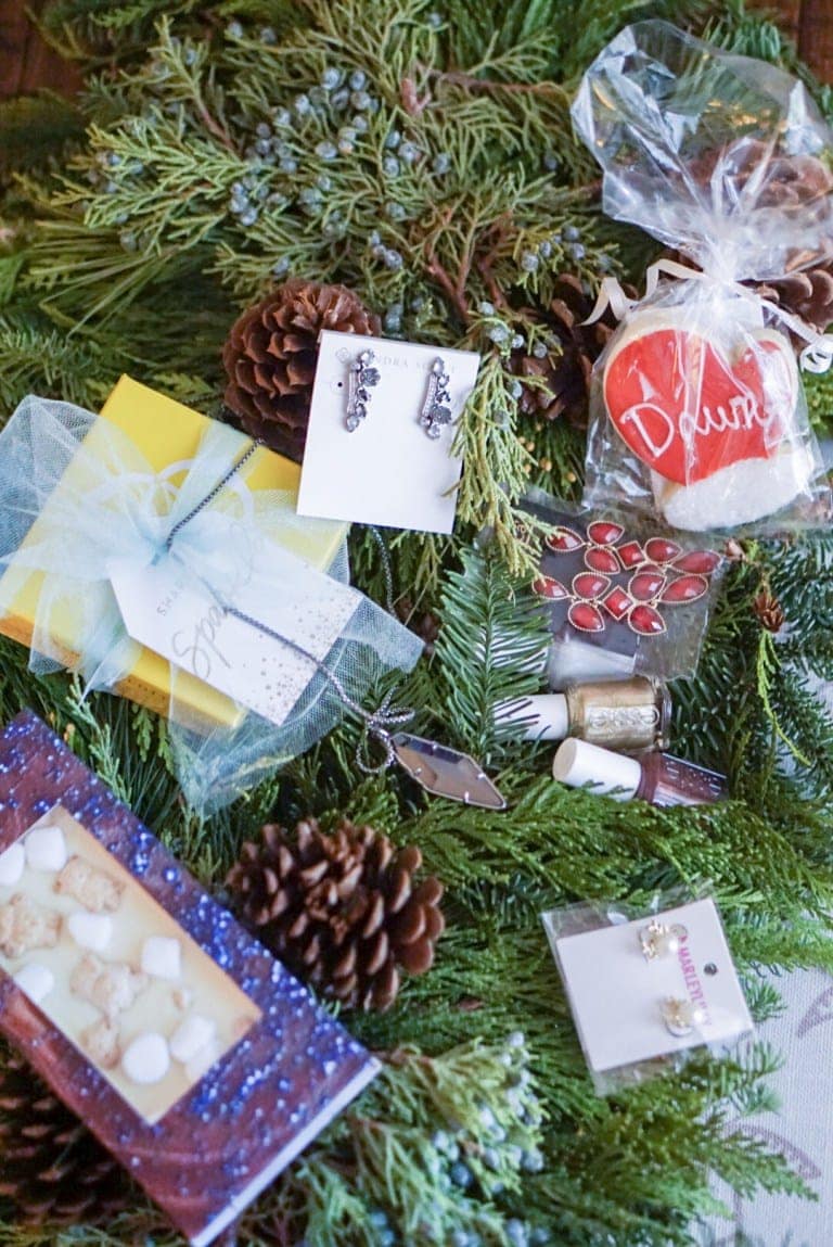 Blogger brunch gift bag