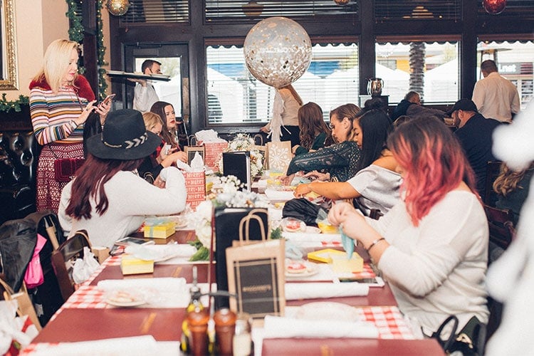 Blogger brunch at Maggiano's Baybrook