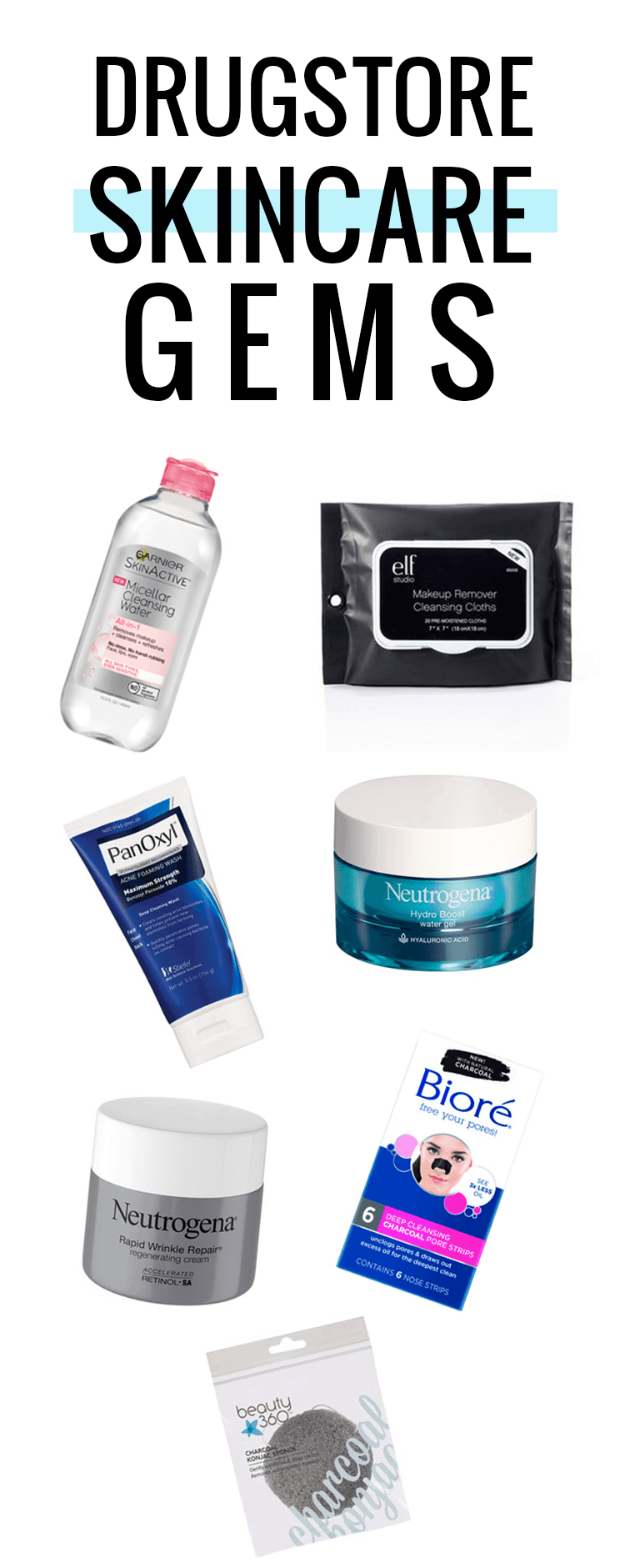 Some of the best drugstore skincare products!