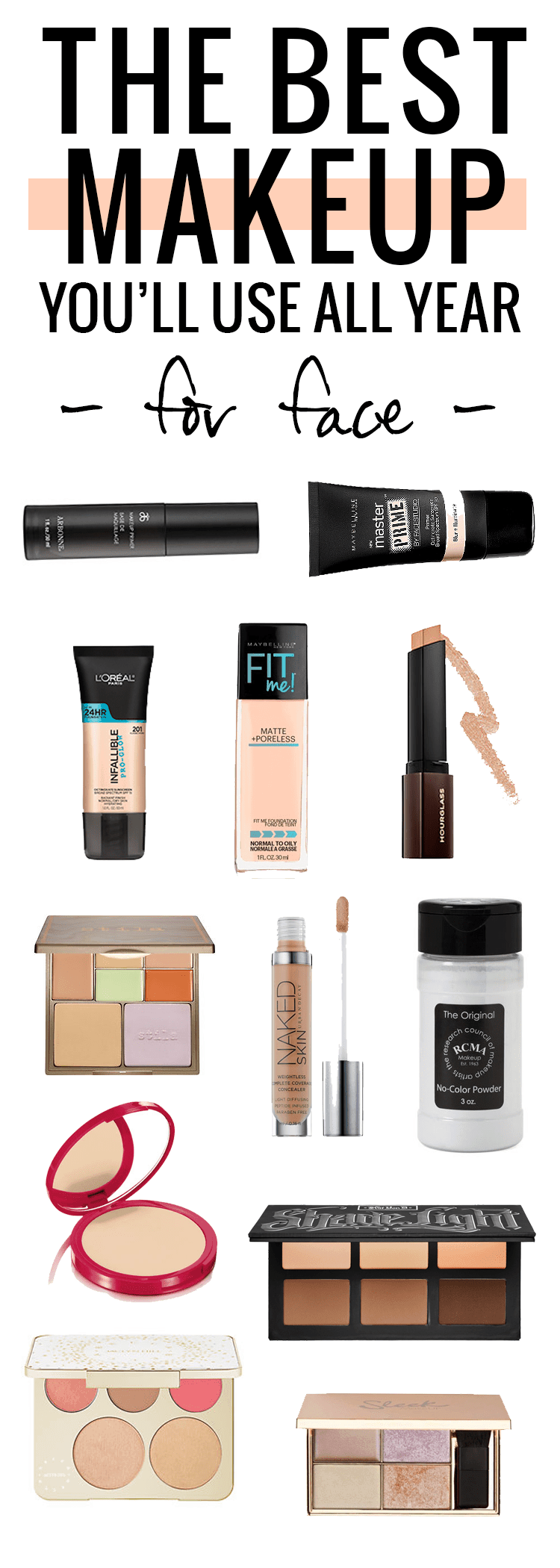 Popular Houston Beauty Blogger Meg O on the Go shares all of the best makeup of 2016! All the best makeup and beauty products!