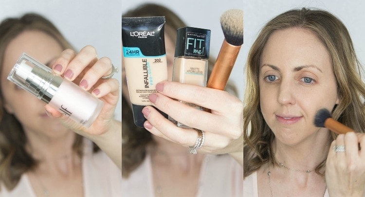 Popular Houston Beauty Blogger Meg O on the Go shares a full Get Ready with Me video and post using only the best drugstore makeup.