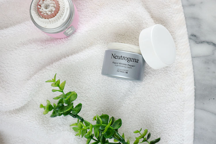 I love this drugstore retinol product! It's so gentle on sensitive skin, yet very exfoliating!