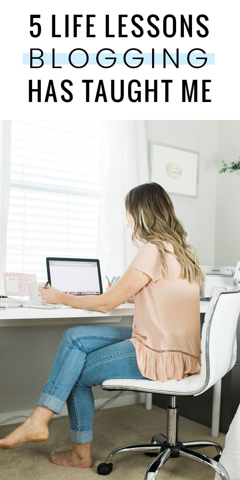 5 life lessons blogging has taught me. Blogging has really given me not only a creative outlet, but something that stretches me and challenges me to grow as a person.