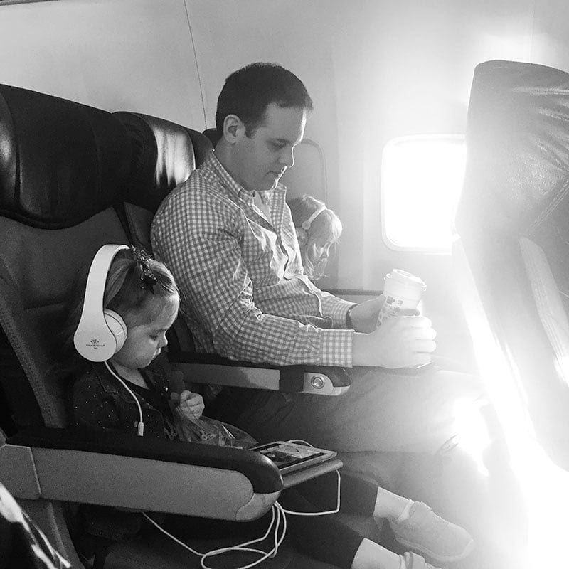 airplane travel with toddler