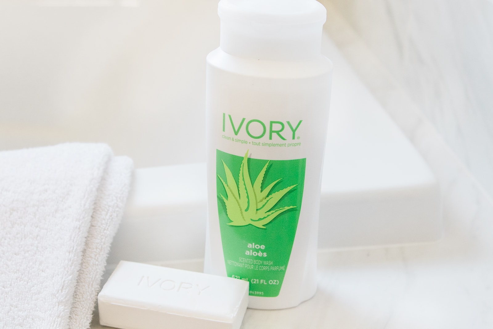 Ivory Aloe body wash