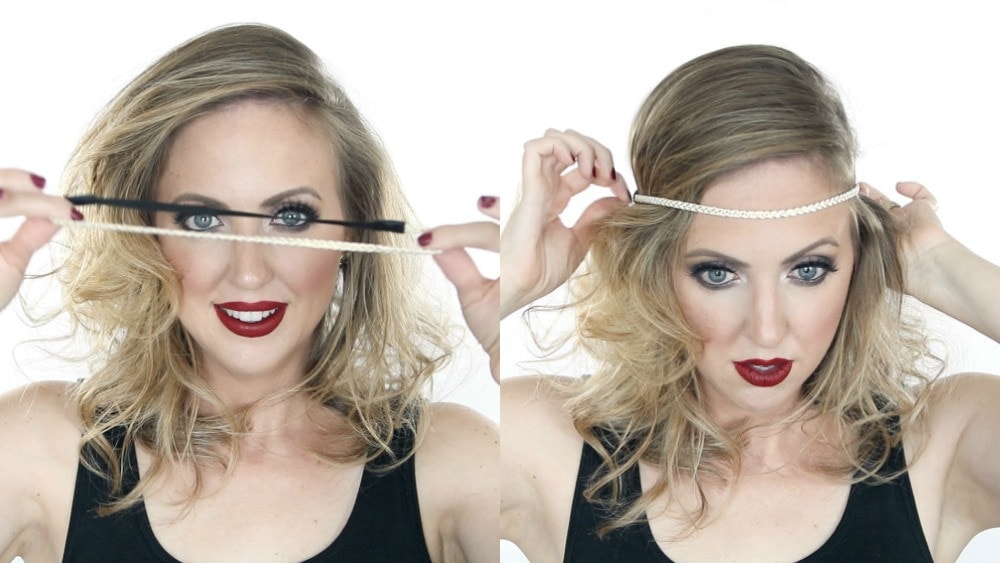 Easy flapper hair tutorial