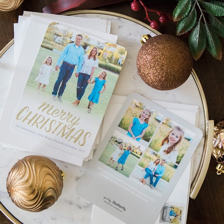 Christmas cards from Shutterfly