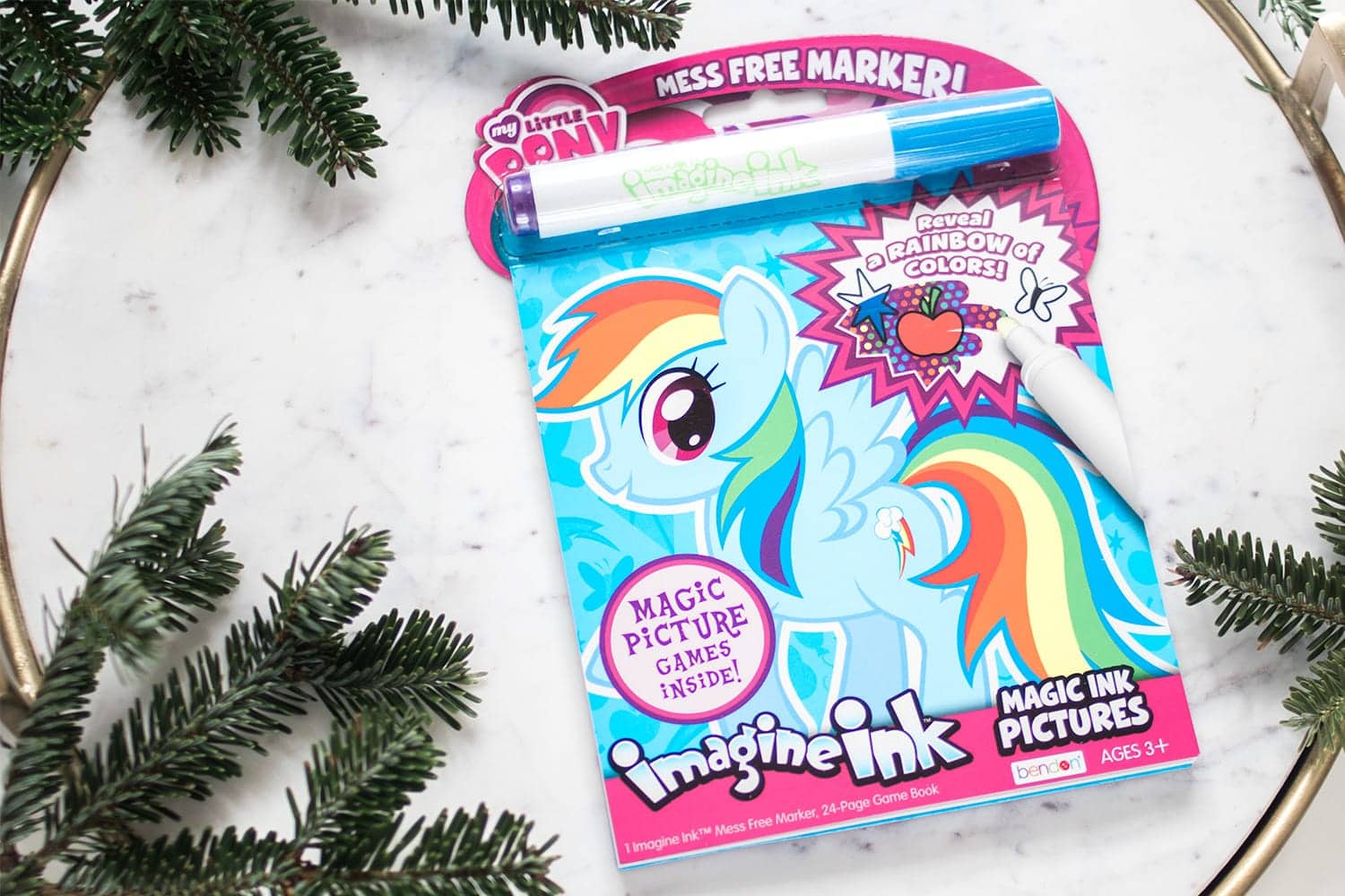 Imagine Ink Coloring Book - stocking stuffer idea for kids