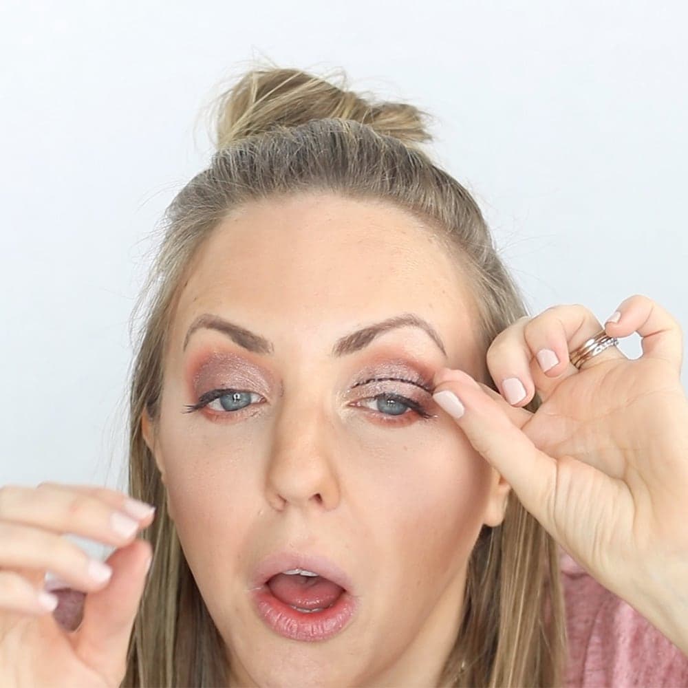 No Mirror Makeup Challenge