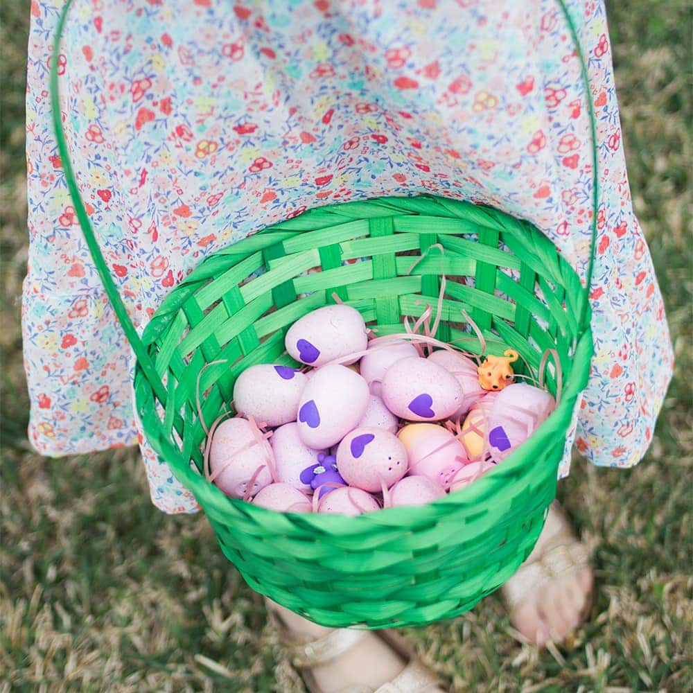Our Candy-Free Easter Egg Hunt