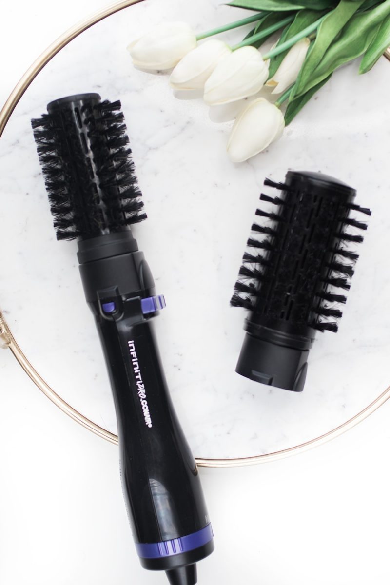Blowout + Beachy Waves? Conair InfintiPro Spin Air Brush Styler