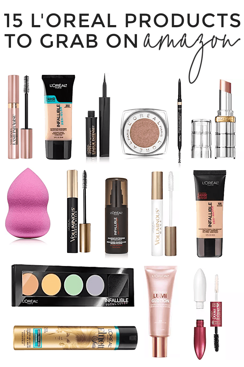 15 L'Oreal Products to Grab on Amazon - a drugstore beauty guide written by Houston beauty blogger Meg O. on the Go