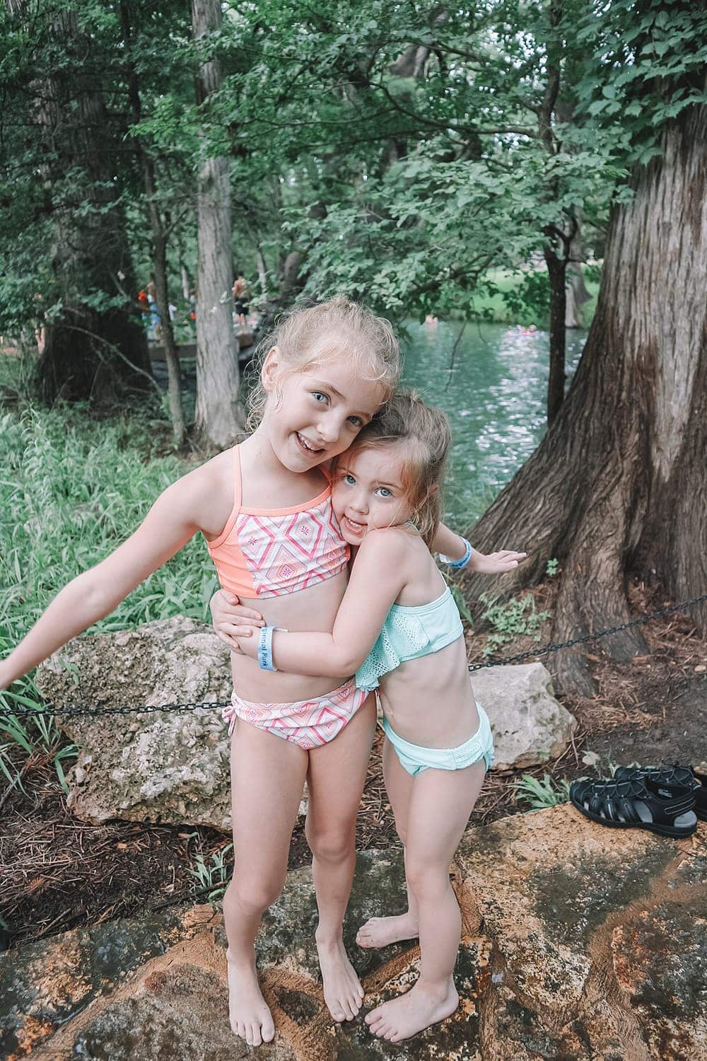 Blue Hole Regional Park in Wimberley, TX