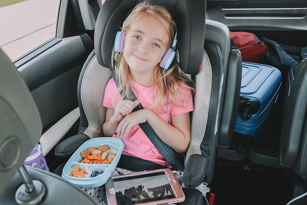 Houston mommy blogger Meg O. on the Go shares some road trip snack ideas for kids